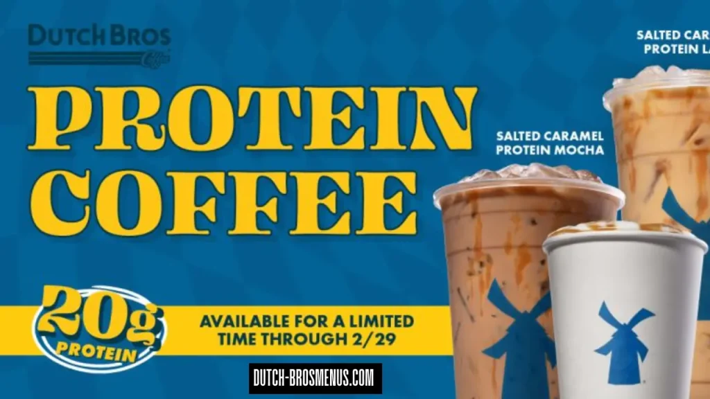 Dutch Bros Protein Coffee Menu